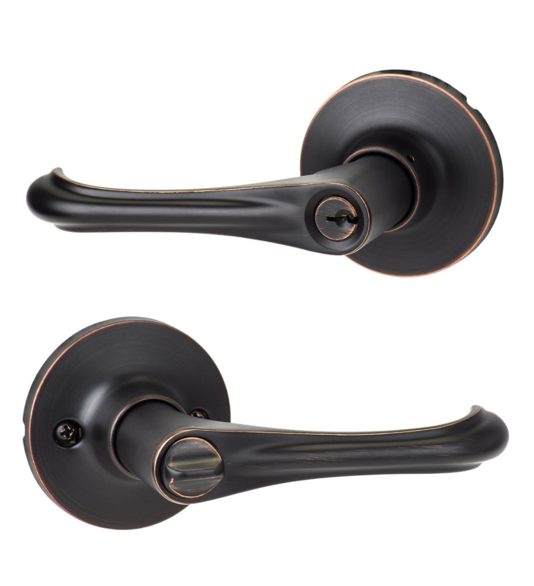 Sure-Loc Hardware HA107 11P Helena Entry Door Leverset - Amazon.com